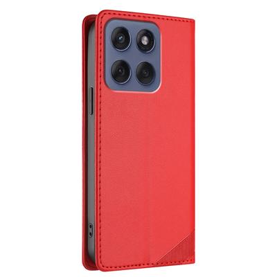 Чехлы для телефона Motorola Moto G56 5G, стиль панк, с принтом, кошелек, подставка, кожаная обложка