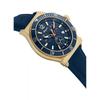 Salvatore Ferragamo Ferragamo 1898 Sport Strap Watch Blue Gold Blue