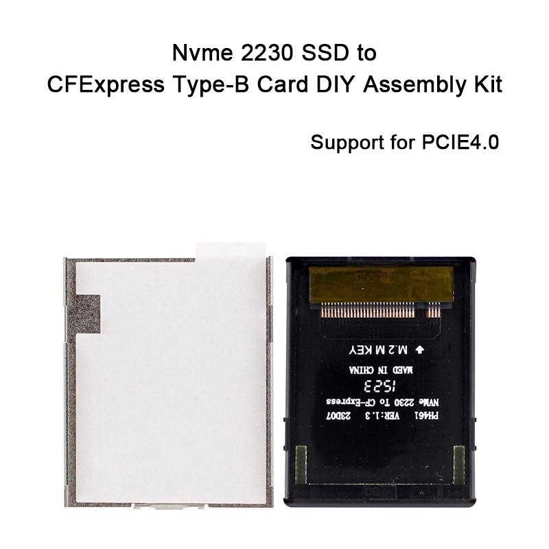 Ngff M2 Mkey Nvme 2230 Ssd To Cf Express Type-B Adapter Expansion Memory Card Converter For Camera Photography Studio