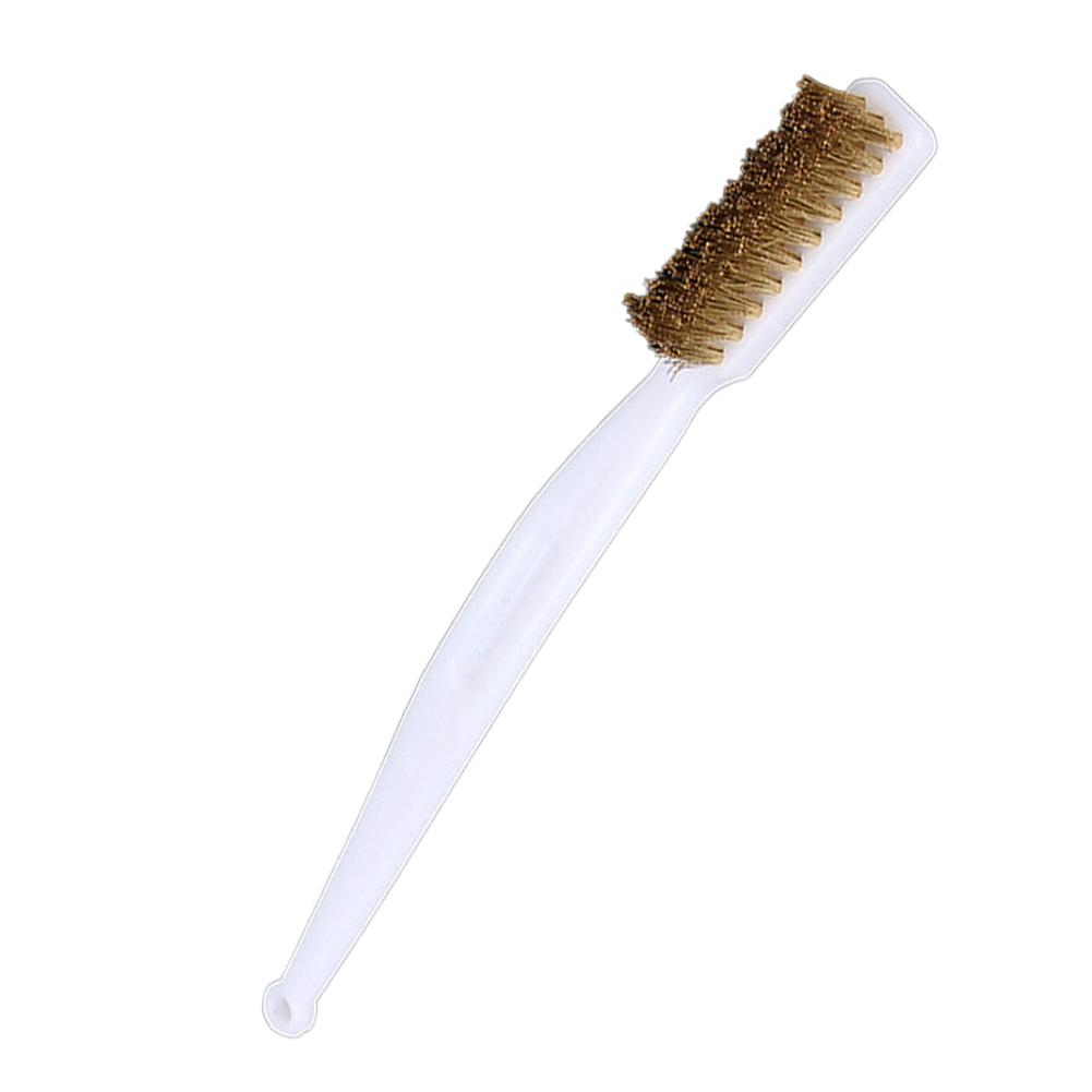 Copper 3D Printer Cleaner Tool Copper Wire Toothbrush Brush Handle For Ender 3 Nozzle Heater Block Hotend Cleaning Hot Bed Parts