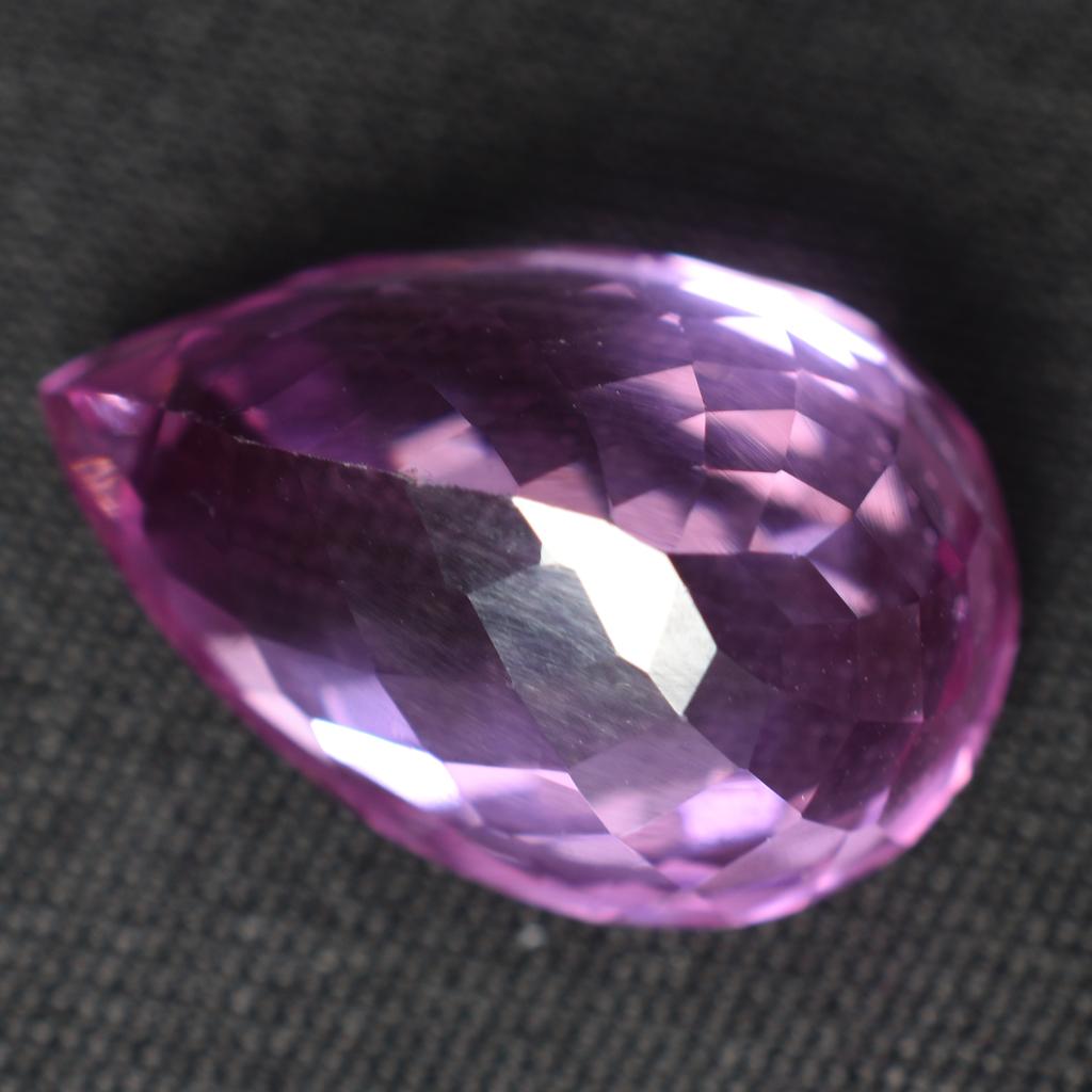 Natural Pink Sapphire Loose Gemstone 9.65 ct Men'S Ring Pear Cut September Birthday Birthstone