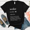 Футболка 'Woke Definition', Прогрессивная футболка, Одежда активиста, Футболка 'Равенство'