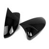 2pcs Side Mirror Cover Door Wing Mirror Cover Cap Replacement for VW  2009 2017  2009 2016  2009 2017 OEM 3C8 857 537