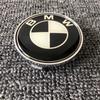 Автомобиль Черный Белый Логотип BMW Передний Значок на Капот 82 мм Задний Значок 74 мм Колпачок Ступицы Колеса 56 мм 68 мм Наклейка на Руль 45 мм Аксессуары