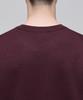 MUSINSA STANDARD Minimal Crew Neck Knit [Burgundy]
