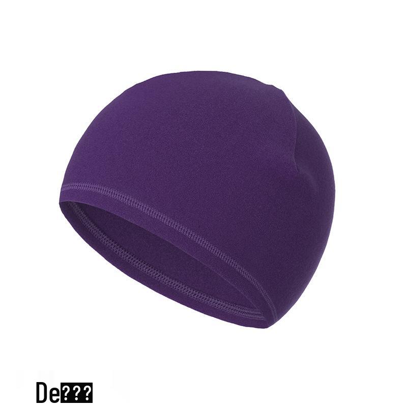 Теплая катионная шапка-бини на флисовой подкладке для осенне-зимнего сезона, для велоспорта на открытом воздухе, катания на лыжах и альпинизма