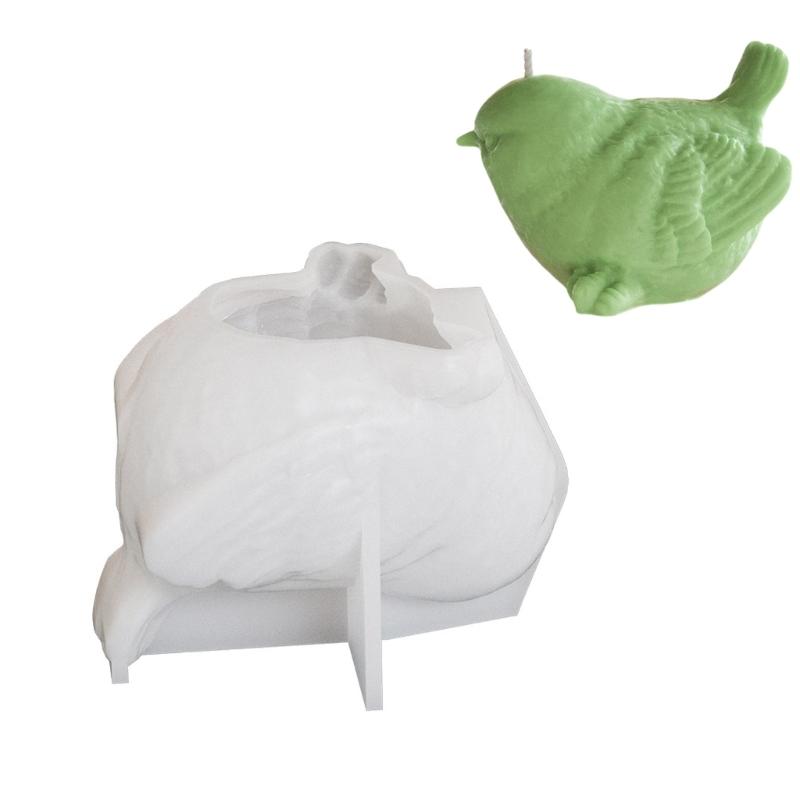 Гибкая силиконовая форма для создания уникальных 3D фигурок птиц, аксессуаров для энтузиастов и домашнего декора для повседневного использования