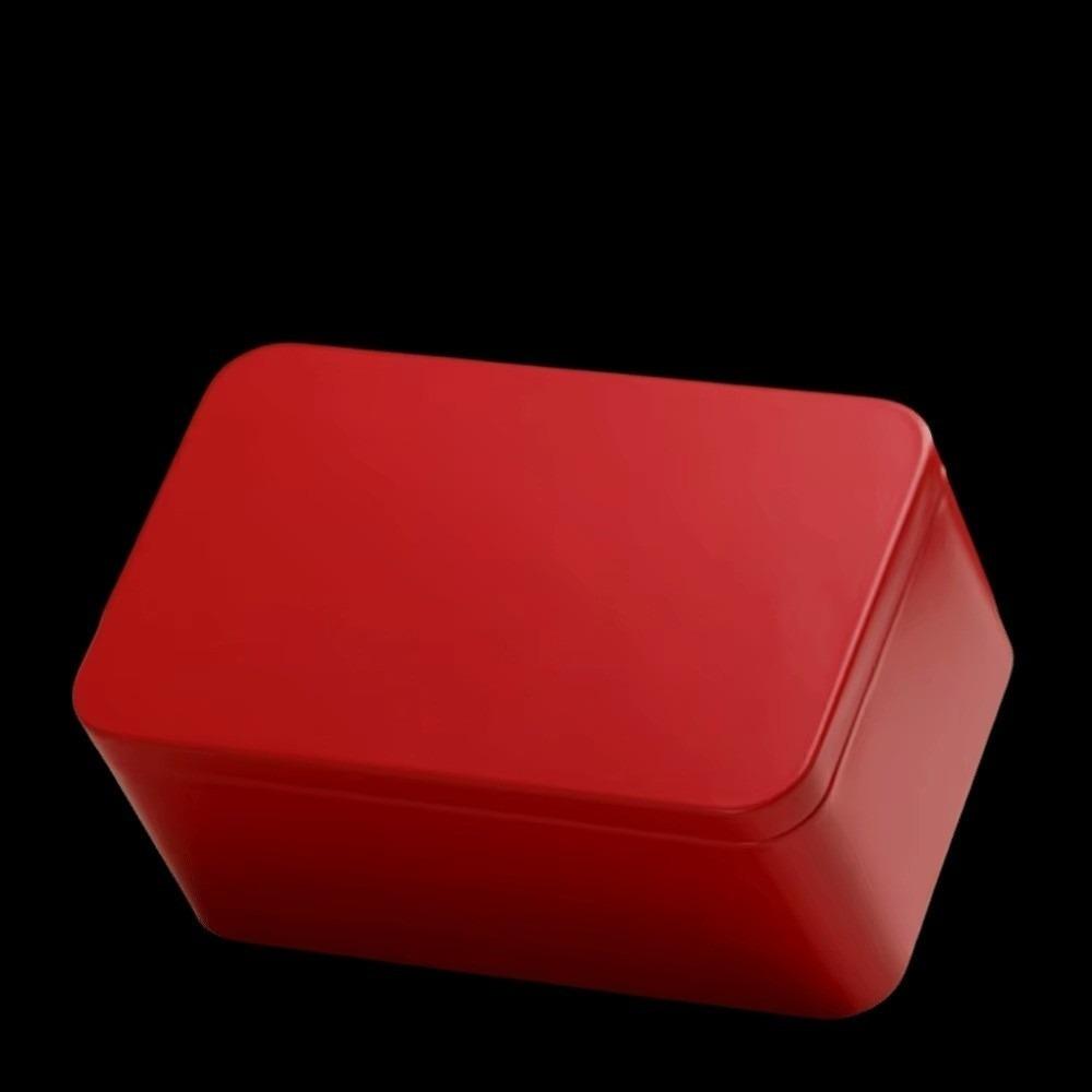 Tinplate Tin Box Solid Color Storage Box New Gift Jar  Candy Storage