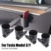 4 Pcs/Set Special Cup Storage Box Rack For Tesla Model 3 Y Car Door Cup Holder Drink Water Bottle Stand Auto Interior Door