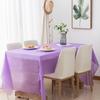 2 шт. одноразовая скатерть маслостойкая, легко чистящаяся однотонная скатерть для пикников, свадебных вечеринок