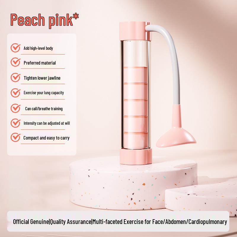 Портативная дыхательная гантель для тренировки мышц живота, легких, V-линии, тазового дна и лица