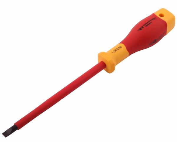 Wkrętak Płaski Izolowany 6 X 150 Mm. Vde, Stal S2, Waryński