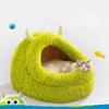 Cat Warm and Thickened Autumn and Winter Teddy Bichon Plush Little Monster Cat Nest Deep Sleep Dog House Pet Nest