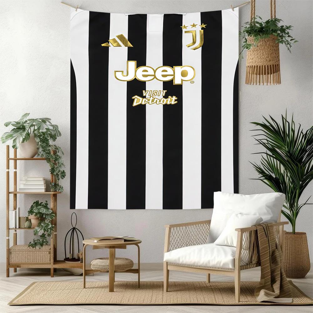 Juventus Wall Decor Tapestry Art For Pet Memorial Birthdaywedding Party Backdrop Family Gift