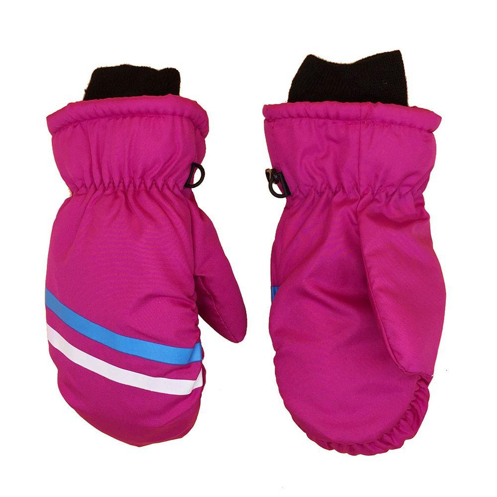 Kids Winter Must Thicken Warm Children Ski Gloves Snow Snowboard Outdoor Riding Long-sleeved Mitten