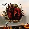 Horror Theme Party Props Halloween Window Clings, Scary Ghost Hand Stickers, 3D Seasonal Ornament Breaking Wall Decals for Haunted House, Home Office
