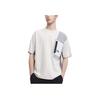 Fila Fashionable Casual Loose Short Sleeve T-Shirt Men Tops Light-Gray F11M329106FGY