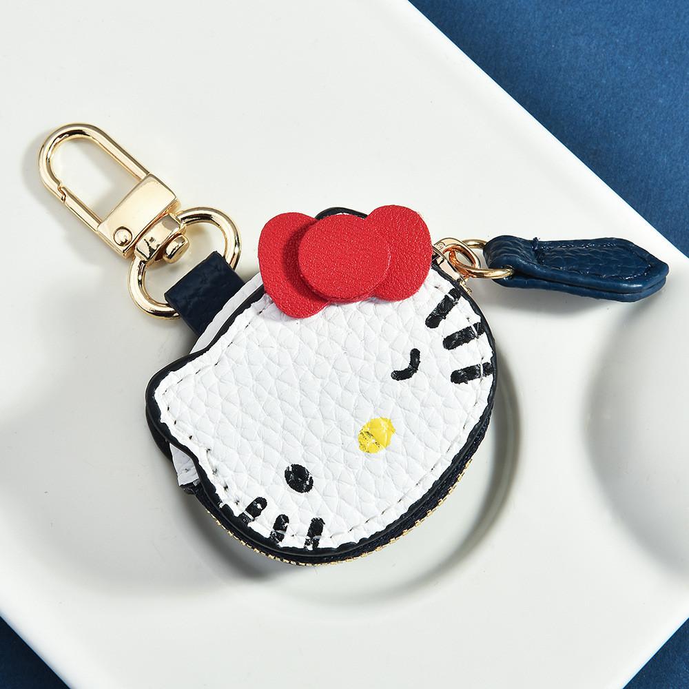 Брелок для сумки Hello Kitty с брелоком из искусственной кожи для детей и подростков