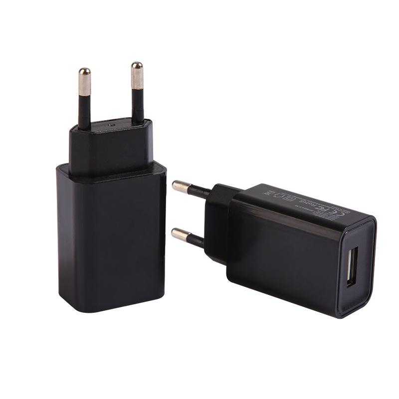 USB-зарядное устройство 5V1A Европейского стандарта - Быстрый мобильный адаптер с сертификацией CE