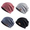 Solid Color Autumn Winter New Fashion Warm Knitted Hat Windproof Wool Knitted Hat