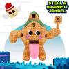 Новая милая фигурка Steal A Brainrot №9 Игрушка-плюш для дома Игровые аксессуары Плюшевые игрушки 25 см Мягкие куклы Аниме-игрушки Рождественские подарки