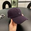 2025 Purple Little Fox Embroidery Baseball Cap – Cute, Casual, Versatile, Face-Slimming for Everyday Wear