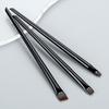 3Pcs Blade Eyeliner Eyebrow Brush Set Fine Portable Long Lifespan Makeup Brushes Tool for Brow Contouring