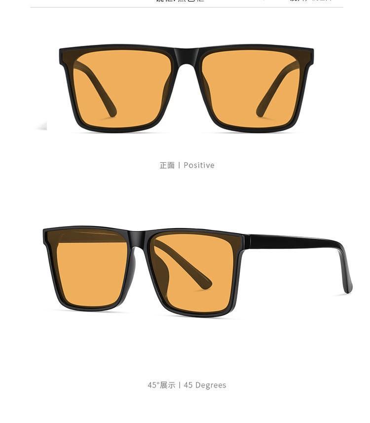 Солнцезащитные очки мужские для вождения солнцезащитные очки с защитой от ультрафиолета квадратная оправа