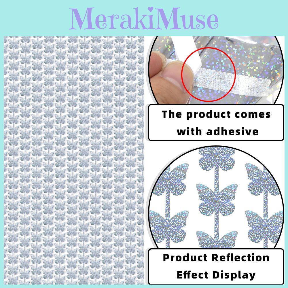 Красочная радужная дождевая штора с бабочками для ярких вечеринок и мероприятий