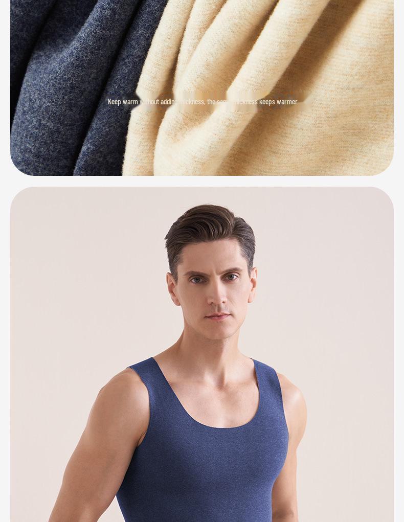 Шелковый кашемировый самонагревающийся жилет-камисоль для женщин