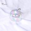 12/24/36Pcs 4CM Christmas Iridescent Ball Clear Shatterproof Reusable DIY Holiday Decoration Xmas Tree Hanging Ball Ornament Pendant Party Festival
