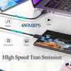 PD 45 Вт USB C Зарядное устройство Сверхбыстрая зарядка Кабель Type C для Samsung Galaxy S22 S23 Ultra Note 20 Адаптер для быстрой зарядки телефона