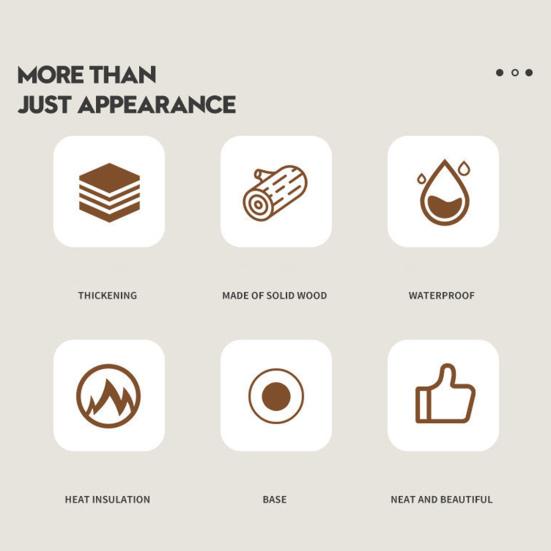 Набор подставок под горячее 'Рождественская елка' Деревянные подставки с подставкой Термостойкие прихватки Праздничная защита стола для горячих блюд