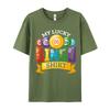 Loose Unisex T Shirt My ucky Bingo Funny Bingo Funny Tops  Tees Pure Cotton Short Sleeve Printing TShirt Round Collar