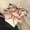 Fashionable Myopia Glasses, Ultra Light Computer Glasses Frame, Men's and Women's Anti Blue Light Polygonal Square Glasses