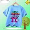 Summer Six Seven 67 Cartoon Cute Print Children‘s Short Sleeve Tops Polyester Casual Kids T-shirt Fashion Boys Girls Clothes Tees