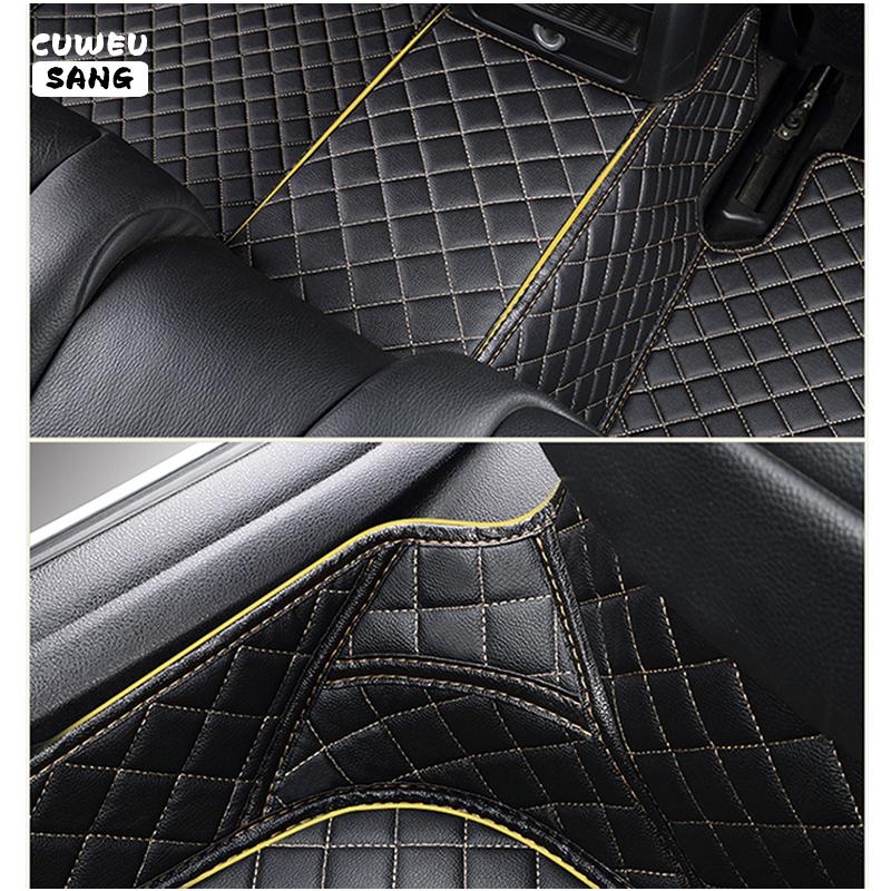 CUWEUSANG Custom Car Floor Mats For Lexus IS IS200 IS200C IS250 IS300 IS300h IS350 IS500 Auto Carpets Foot Coche Accessoriessor