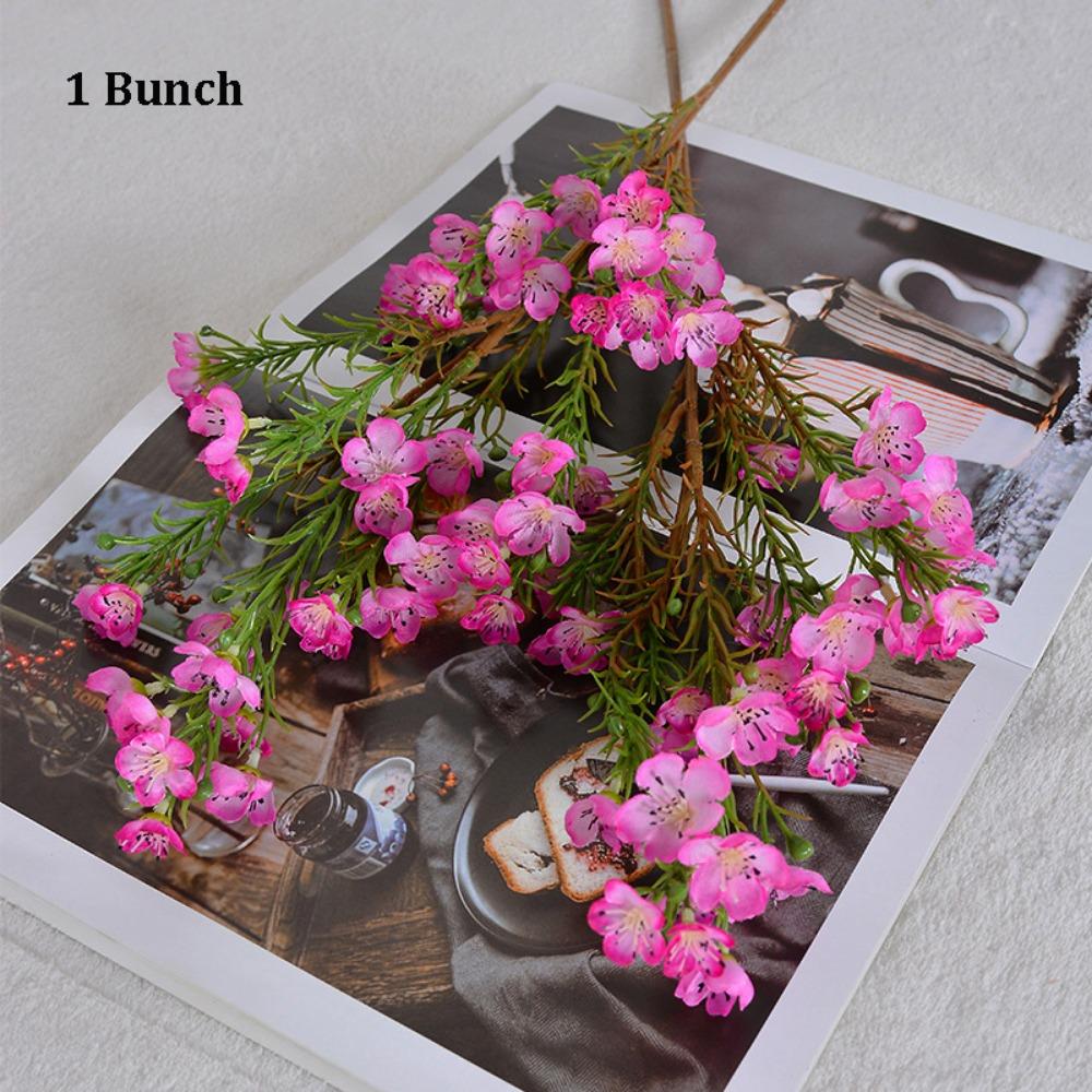 66cm Artificial Flower Silk Fabric Home Office Vase Decoration  Valentine's Wedding Bride