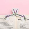 Silver Tone Book Marker Metal Page Holder Elegant Journal Clip  Page Mark