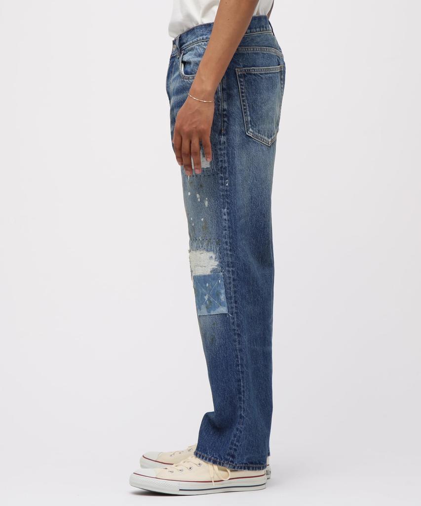 AVIREX RESTORE COLLECTION DENIM PANTS "REPAIR CUSTOM" Men's XL 432 Used 783-5211004