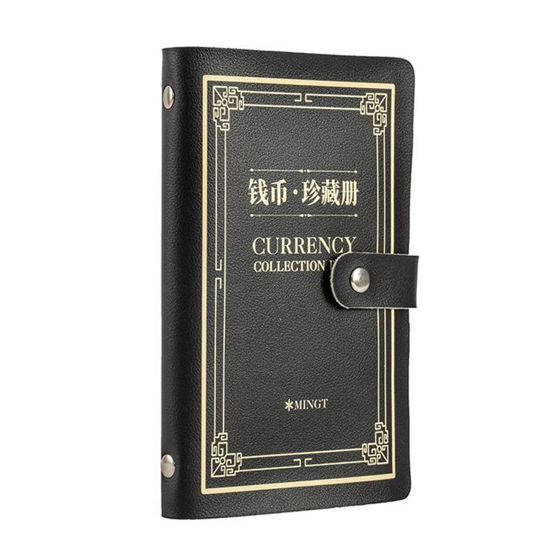 50pcs Large Capacity Banknote Collection Book For Collecting Paper Money