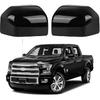 Chrome Direct Replacement Side Mirror Covers Caps For 2015- Ford F150, Directly Replace Style, Not Sticker Style