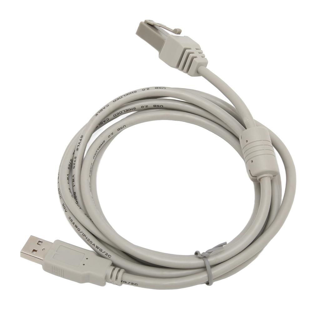 Кабель-сканер 1,7 м для портативного IBM, маленький штекер, Plug and Play, USB 2.0, удлинитель для сканера штрих-кодов, замена