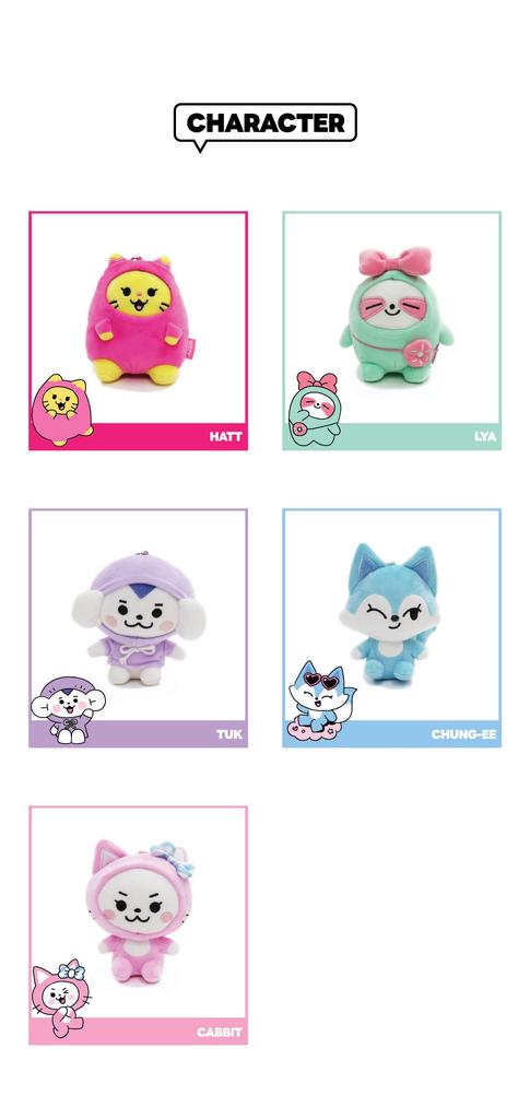 Соломон Сёдзи WDZY Мобильная плюшевая кукла-подставка (КАББИТ) WDZY-WMD-CA