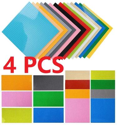 4 шт. базовые пластины 32x32 16x32 точки классические базовые пластины блоки пластиковые строительные кирпичи сборка совместимый бренд друзья город