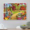 House 5D DIY Diamond Painting Courtyard Garden Embroidery Cross Stitch Rhinestone Mosaic Home Decor
