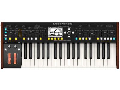 Аналоговый 6-голосный полифонический синтезатор Behringer DEEPMIND 6