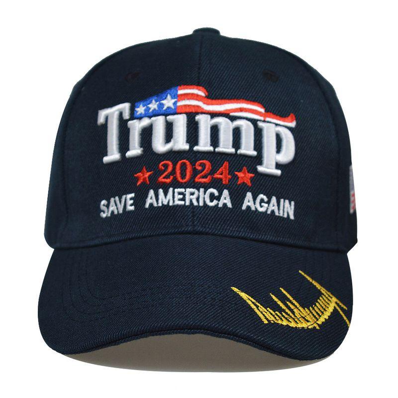 Take Trump America Back Usa Signature 2024 Red Shadow Embroidered Hat Cap