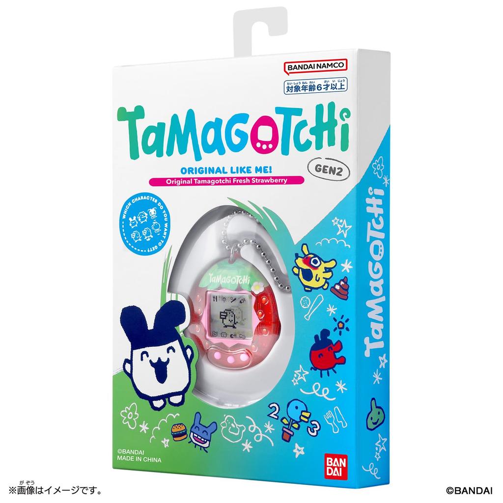Bandai Original Tamagotchi Fresh Strawberry Tamagotchi