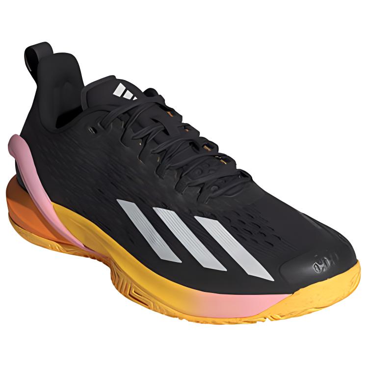 Adidas Adizero Cybersonic Мягкие Удобные Прочные Нескользящие Низкие Теннисные Кроссовки Мужские кроссовки Черные IF0437
